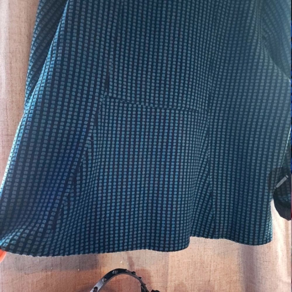 Habitat Navy and Black Patterned Blazer - Picture 2 of 7